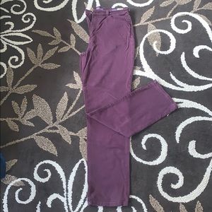 Maroon Gloria Vanderbilt Jeans